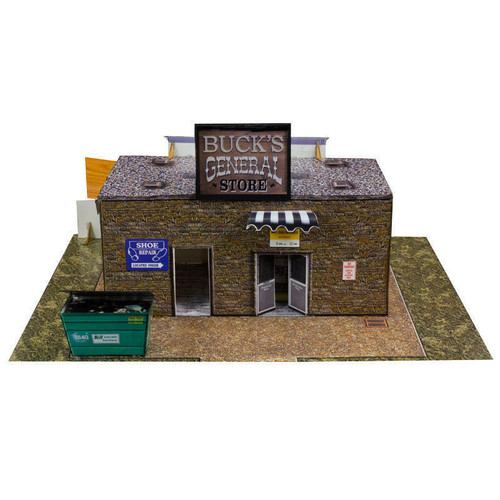BK 6418 1:64 Scale "General Store" Photo Real Scale Building Kit