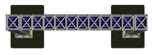 BK 6426 1/64 Slot Car HO "Start Gantry" Photo Real Fits Aurora AFX race tracks