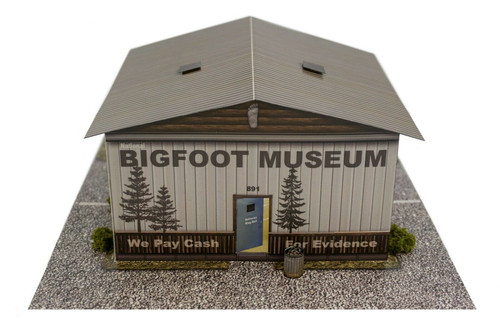 BK 6436 1:64 Scale Slot Car HO Bigfoot Museum Kit