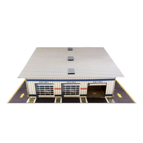 BK 6442 1:64 Scale Slot Car HO Pre-Race Inspection Station Building Kit