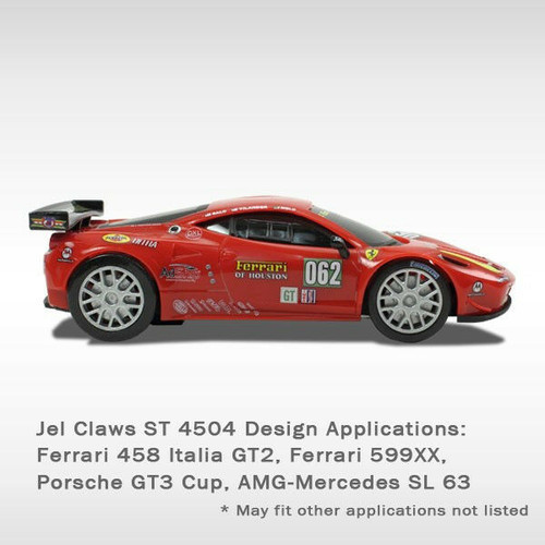 ST 4504 1/43 Scale Racing Tires (rears) for Carrera GO!!! Ferrari 458 Italia