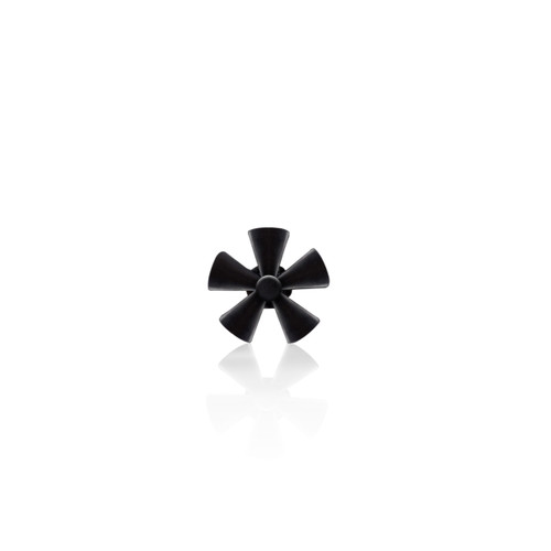 WI-2910-B Black Five Spoke Classic Mag EZ Mag Wheel Inserts