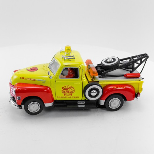 Stock Number 16172: Yellow Tow Truck by Carrera
