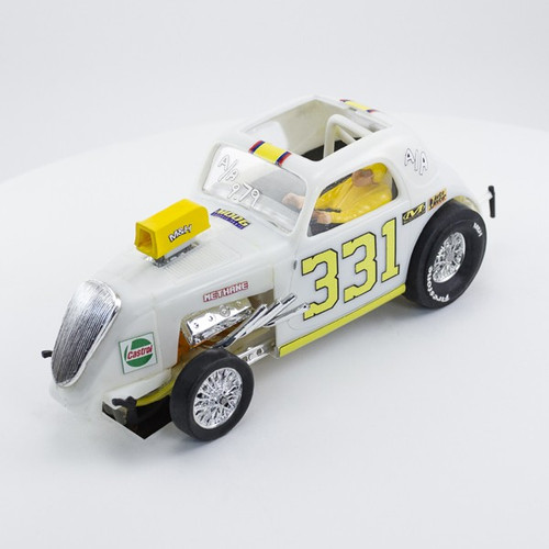 Stock Number: 16127 - White Fiat Dragster by AMT