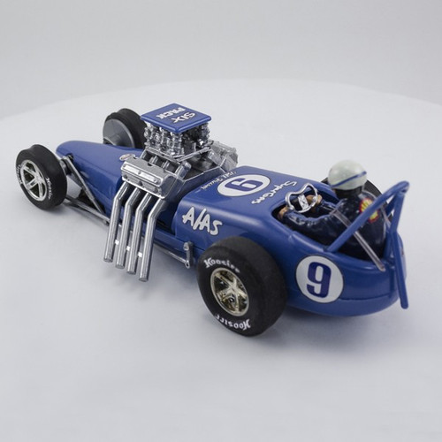 Stock Number: 16139 Blue Vintage Slingshot Dragster by Revell