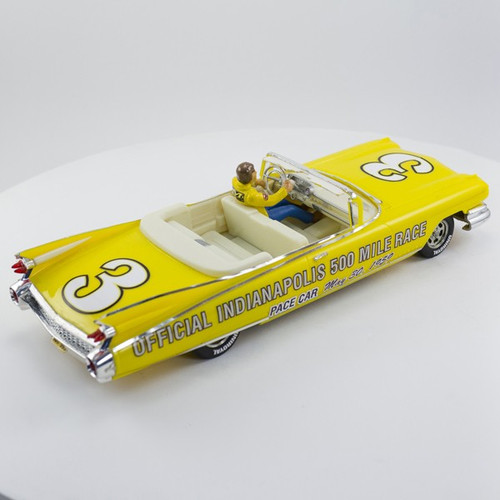 Stock Number: 16150 Yellow 59 Cadillac Concept Indy 500 Pace Car By Tamiya