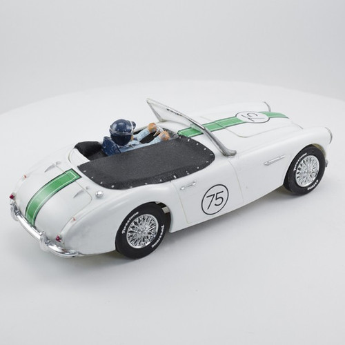 Stock Number: 16157 White 1963 Austin Healy Mk6 by Revell