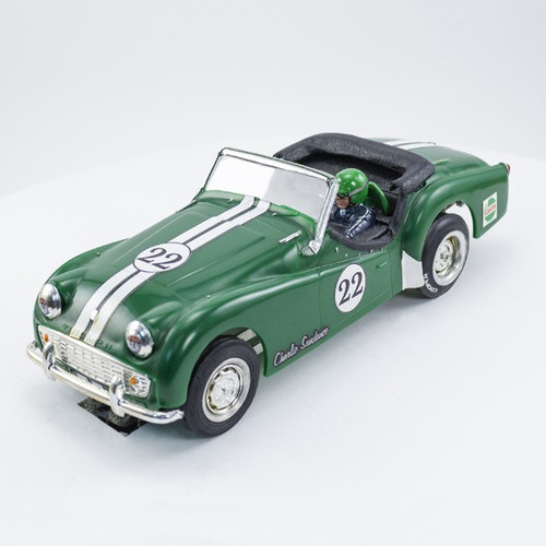 Stock Number: 16161 Green TR3 Rally Car by Revell