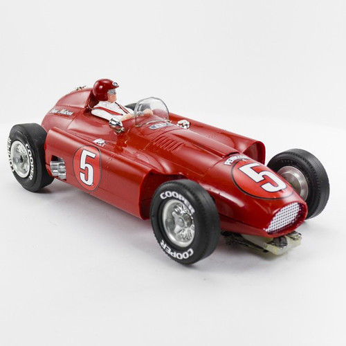 Stock Number: 16181 - Red Open Top Number 5 Car by Unknown