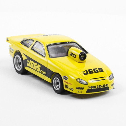 Stock Number: 16200 - Yellow Jegs Car by Unknown