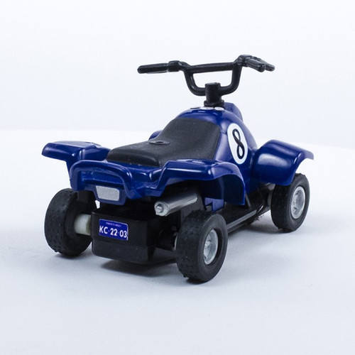 Stock Number: 16205 - Blue Four Wheeler Number 8 Car by Unknown