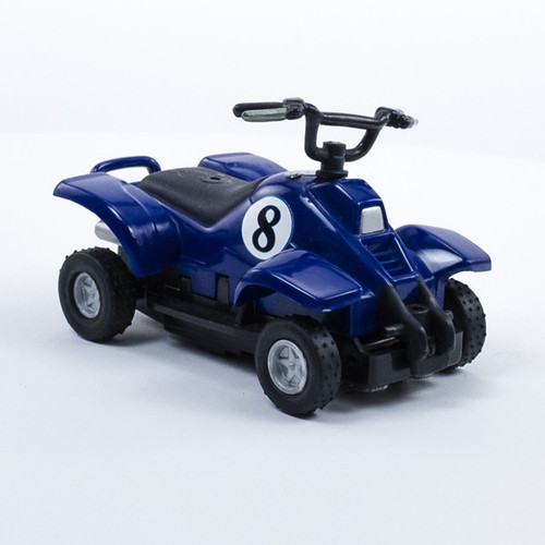 Stock Number: 16205 - Blue Four Wheeler Number 8 Car by Unknown