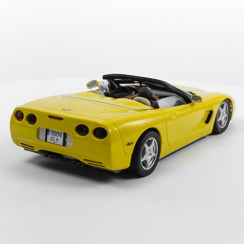 Stock Number: 16250 - Yellow Open Top Car by Unknown