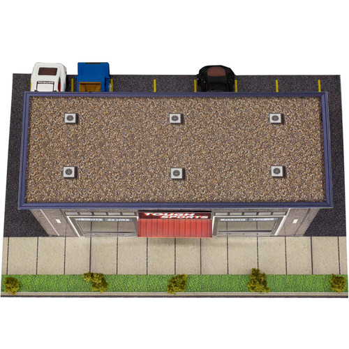 BK 6448 1:64 Scale "Tough Sports Gym" Photo Real Scale Building Kit