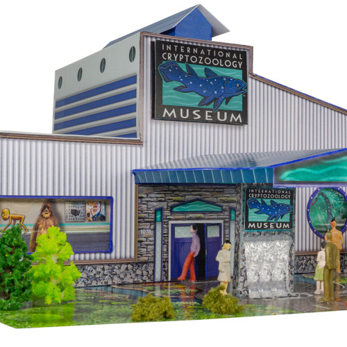 BK 6446 1:64 Scale "International Cryptozoology Museum" Photo Real Scale Building Kit