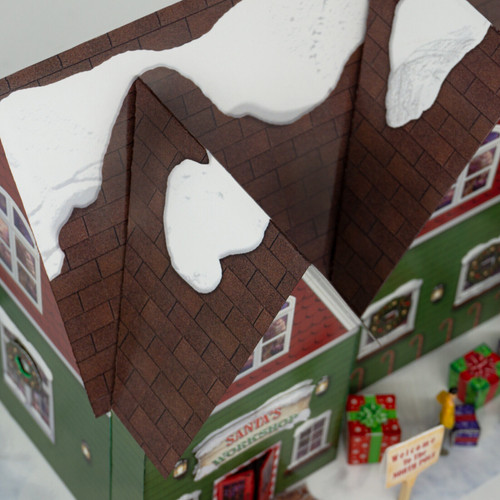 BK 4841 1:48 Scale "Santa's Workshop Christmas Diorama" Photo Real Scale Building Kit