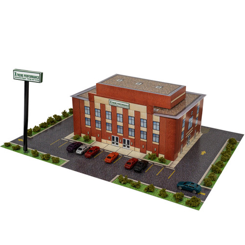 BK 2104 1:220 Scale "Xtreme Performance Building" Photo Real Scale Building Kit