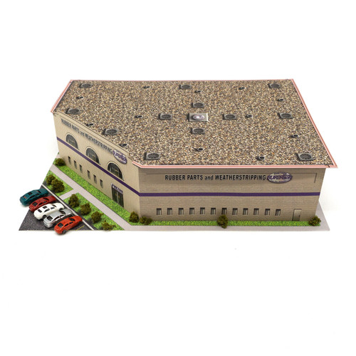 BK 2101 1:220 Scale "Metro Moulded Parts Building" Photo Real Scale Building Kit