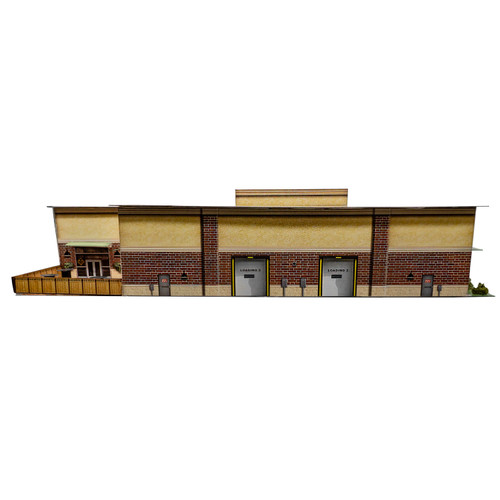BK 2105 1:220 Z Scale "Outlet Mall" Photo Real Scale Building Kit