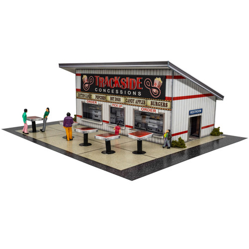 BK 6460 1:64 Scale Trackside Diner Photo Real Scale Building Kit