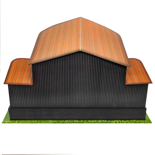 BK 6464 1:64 Scale Outdoor Stage Photo Real Scale Building Kit