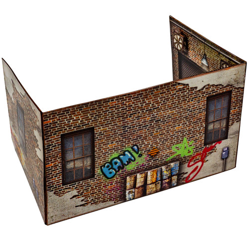 BK 2511 1:25 Scale Spray Mural Garage