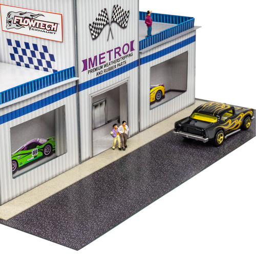 BK 6461 1:64 Scale Track Tower Photo Real Scale Building Kit
