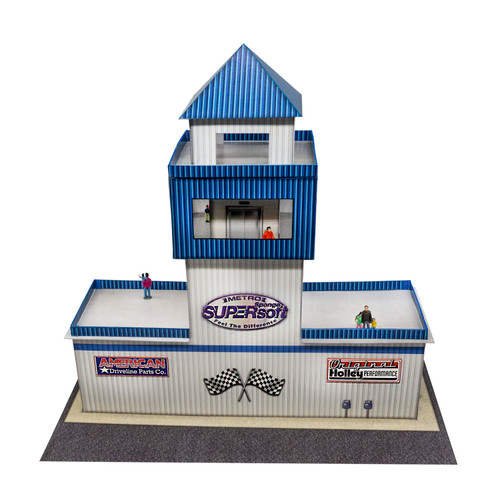 BK 6461 1:64 Scale Track Tower Photo Real Scale Building Kit