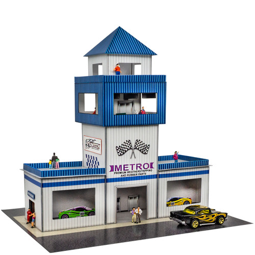 BK 6461 1:64 Scale "Track Tower" Photo Real Scale Building Kit