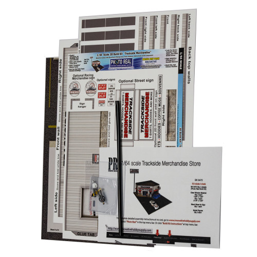 BK 6472 1:64 Scale Trackside Merchandise Shop