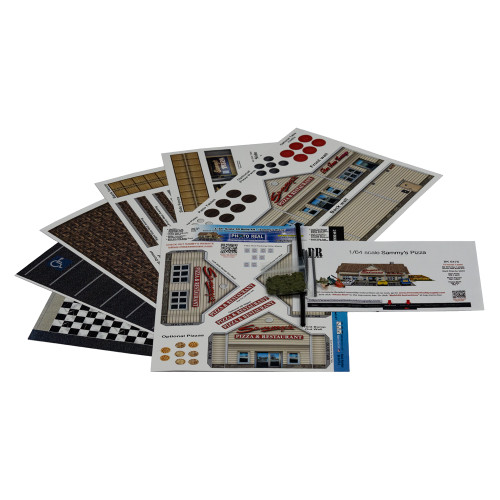 BK 6475 1:64 Scale Sammy's Pizza Restaurant