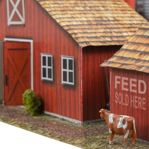 BK 6405 1:64 Scale Sugar Creek Vintage Farm Photo Real Scale Building Kit