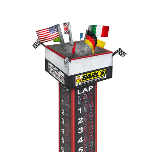 BK 6478 1:64 Scale Arlo Raceway Tower Photo Real Scale Building Kit