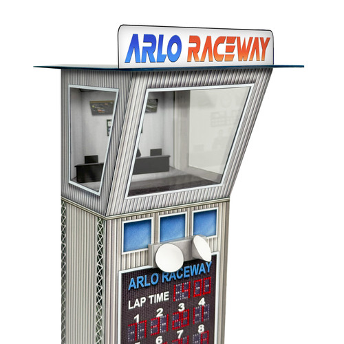 BK 6478 1:64 Scale Arlo Raceway Tower Photo Real Scale Building Kit