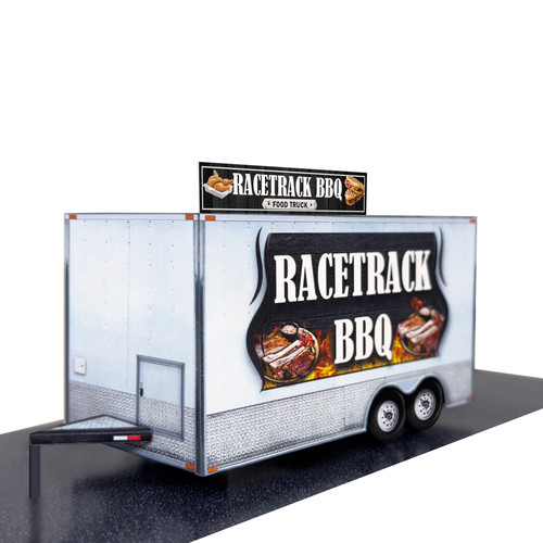 BK 3222 1:32 Scale Food Trucks Photo Real Scale Building Kit