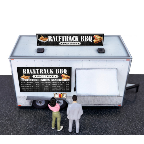 BK 3222 1:32 Scale Food Trucks Photo Real Scale Building Kit