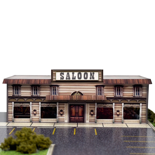 BK 2107 1:160 Scale Starter Small Town Photo Real Scale Building Kit