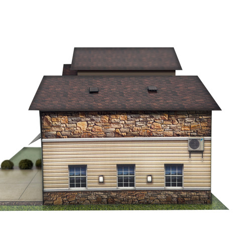 BK 6483 1:64 Scale Suburban House