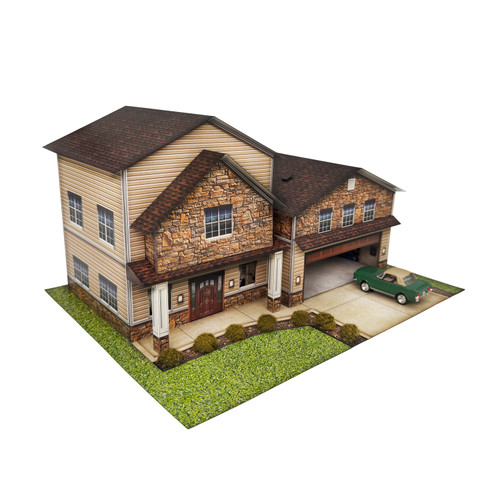 BK 6483 1:64 Scale Suburban House