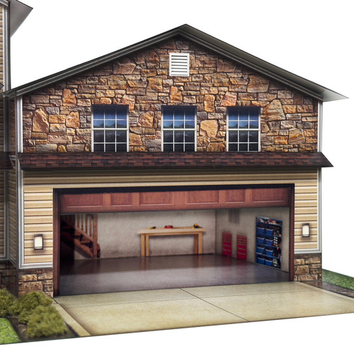 BK 6483 1:64 Scale Suburban House