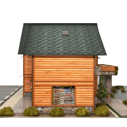 BK 6487 1:64 Scale Lodge Pit Stop