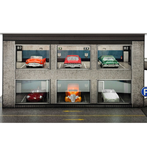 BK 6488 1:64 Scale Parking Garage