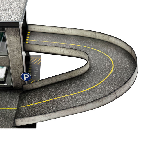 BK 6488 1:64 Scale Parking Garage