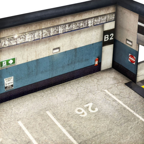 BK 6488 1:64 Scale Parking Garage