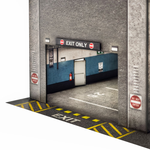BK 6488 1:64 Scale Parking Garage
