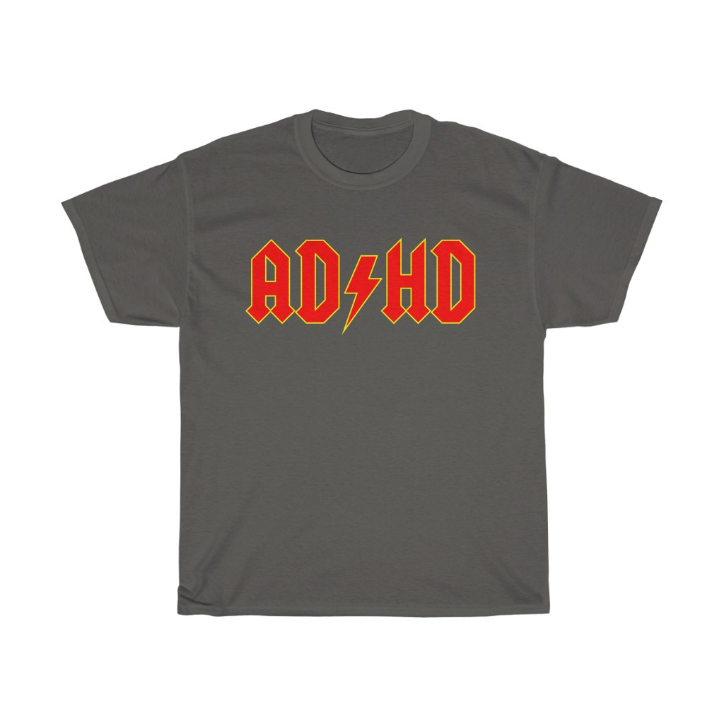 yellow ac dc shirt
