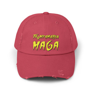 Trumpamania MAGA Make America Great Again Unisex Distressed Cap Trumpamania MAGA Make America Great Again Unisex Distressed Cap
