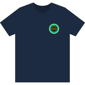 Nashville Tennessee Metro Police Patch Dri-Power T-Shirt - Law Enforcement Small Chest Emblem Tee Davidson County