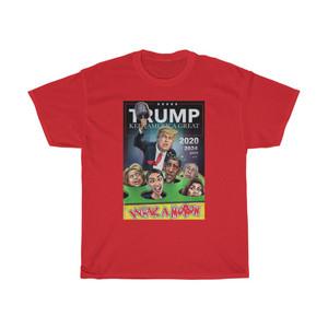 Trump Keep America Great Whack A Moron Unisex Heavy Cotton Tee Trump Keep America Great Whack A Moron Unisex Heavy Cotton Tee