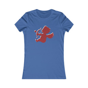 Cupid Bow & Arrow Left Wings Heart Valentine's Day Women's Favorite Tee Cupid Bow & Arrow Left Wings Heart Valentine's Day Women's Favorite Tee